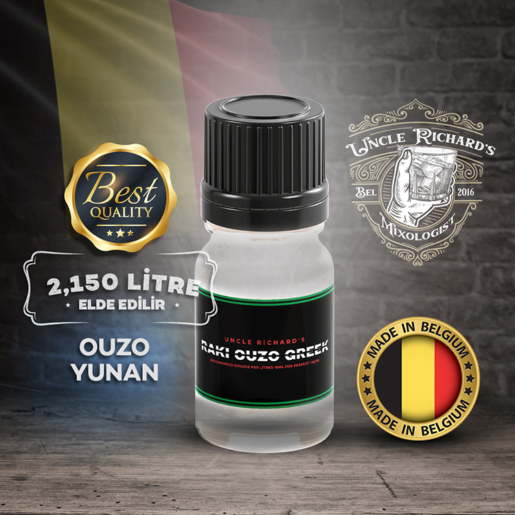 Rakı Ouzo Yunan Rakı Aroması Kiti (2.150 litre için) 10ML uncle34
